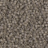 Miyuki delica kralen 11/0 - Galvanized matted pewter DB-1169